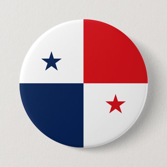 Flag of Panama Button (Front)
