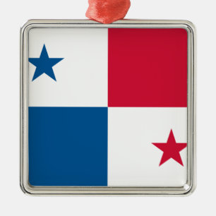 Flag of Panama Metal Ornament