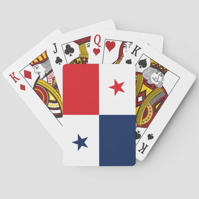 Flag of Panama Poker Cards (Back)