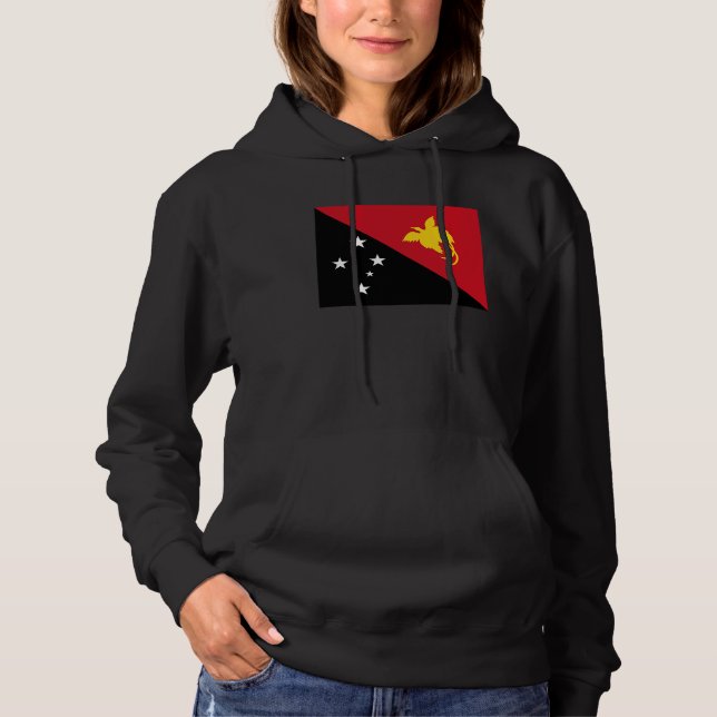 Flag of Papua New Guinea Hoodie (Front)