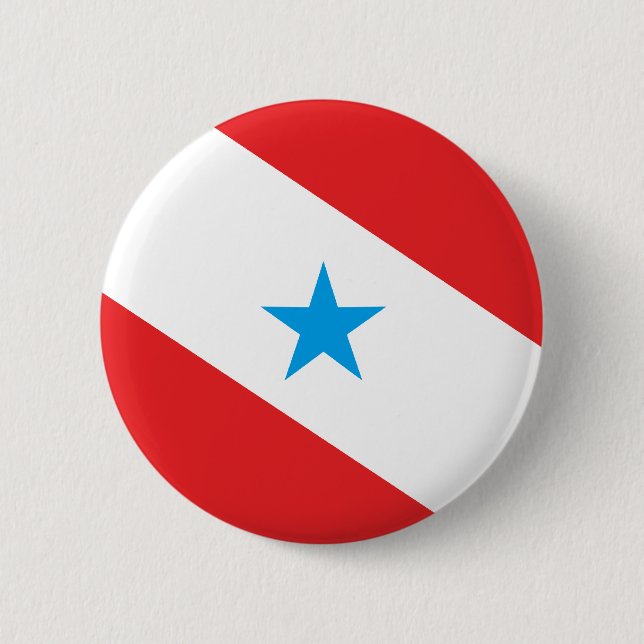 Flag of Par3a Brazil Button (Front)