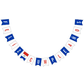 Flag of Paraguay Birthday Party Decorations