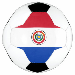 Flag of Paraguay Soccer Ball