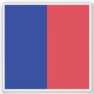 Flag of Paris, France Sticker