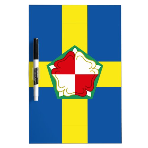Flag of Pembrokeshire Dry Erase Board