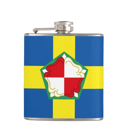 Flag of Pembrokeshire Hip Flask