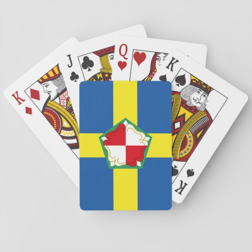 Flag of Pembrokeshire Poker Cards