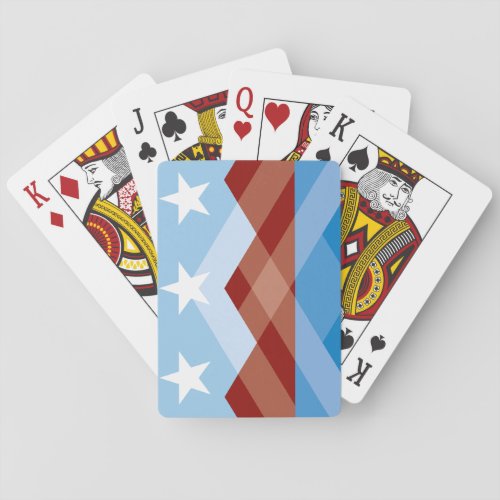 Flag of Peoria Arizona Playing Cards