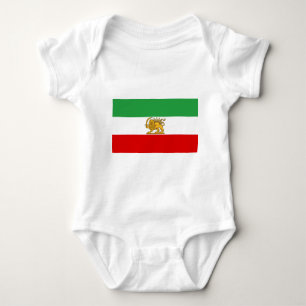 Flag of Persia / Iran (1964-1980) Baby Bodysuit