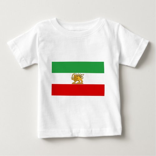 Flag of Persia  Iran 1964_1980 Baby T_Shirt