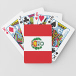 Flag of Peru Bicycle Playing Cards Flag of Peru Bicycle Playing Cards