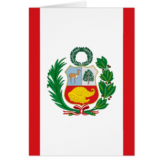 Flag of Peru Cards (Front)