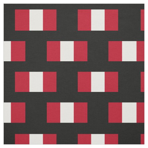 Flag of Peru Fabric
