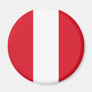 Flag of Peru (Peruvian Flag) Magnet
