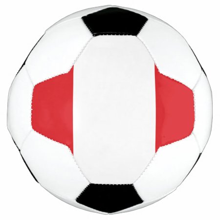 Flag Of Peru Soccer Ball