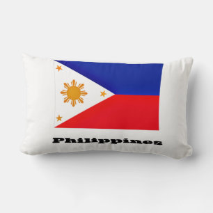 Flag of Philippines, archipelago, Lumbar Pillow