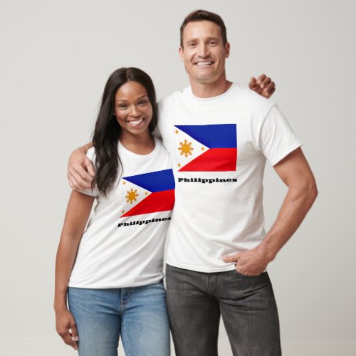 Flag of Philippines T_Shirt