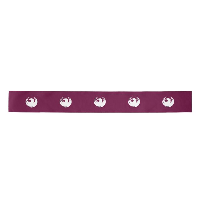Flag of Phoenix, Arizona Satin Ribbon (Front)