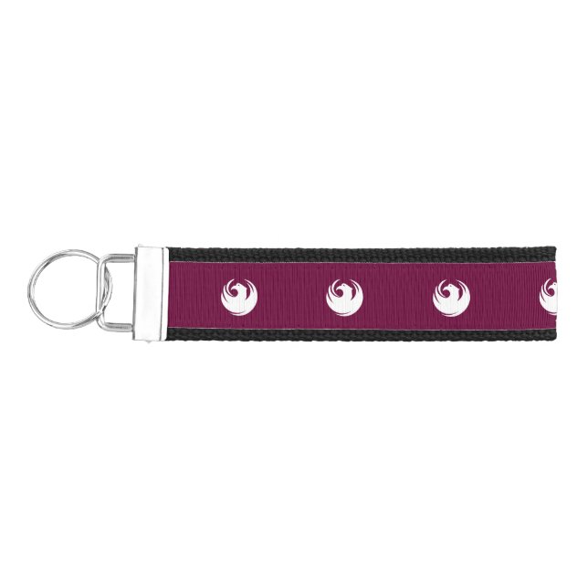 Flag of Phoenix, Arizona Wrist Keychain (Keys on Left)