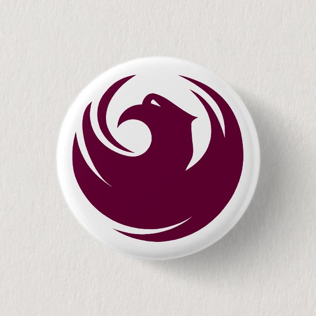 Flag of Phoenix city Arizona Button (Front)