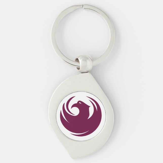 Flag of Phoenix city Arizona Keychain (Front)
