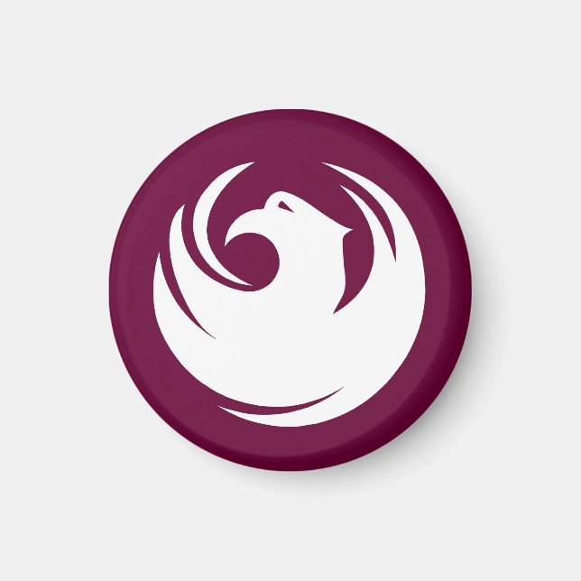 Flag of Phoenix city Arizona Magnet (Front)