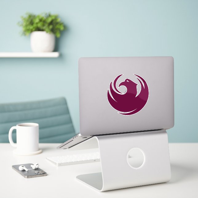 Flag of Phoenix city Arizona Sticker (Laptop On Desk)