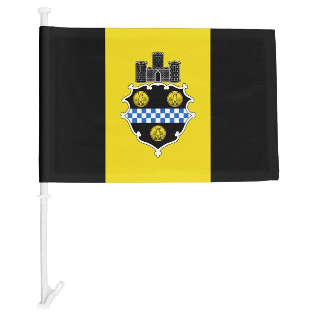 Flag of Pittsburgh, Pennsylvania (Front)