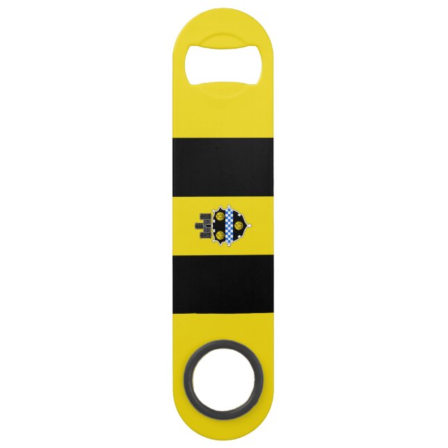 Flag of Pittsburgh, Pennsylvania Bar Key (Front)