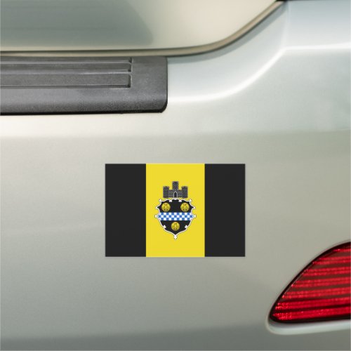 Flag of Pittsburgh Pennsylvania  Car Magnet