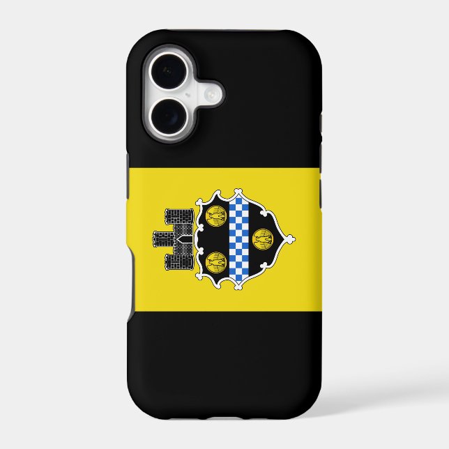 Flag of Pittsburgh, Pennsylvania Case-Mate iPhone Case (Back)