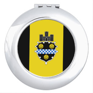 Flag of Pittsburgh, Pennsylvania Compact Mirror