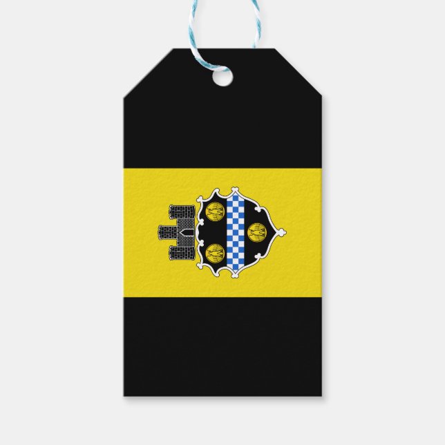 Flag of Pittsburgh, Pennsylvania Gift Tags (Front)