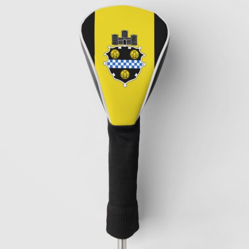 Flag of Pittsburgh Pennsylvania Golf Head Cover