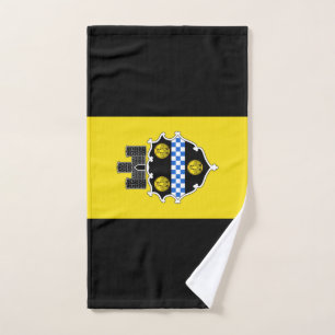 Flag of Pittsburgh, Pennsylvania Hand Towel