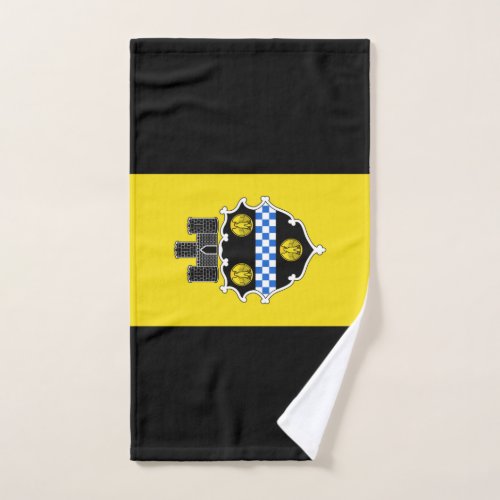 Flag of Pittsburgh Pennsylvania Hand Towel