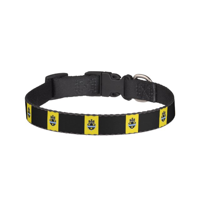 Flag of Pittsburgh, Pennsylvania Pet Collar (Front)