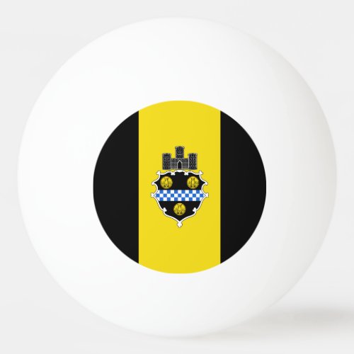 Flag of Pittsburgh Pennsylvania Ping_Pong Ball