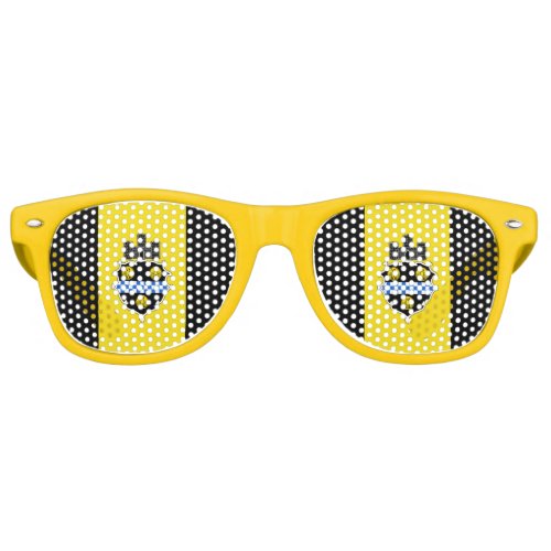 Flag of Pittsburgh Pennsylvania Retro Sunglasses