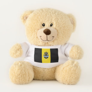 Flag of Pittsburgh, Pennsylvania Teddy Bear