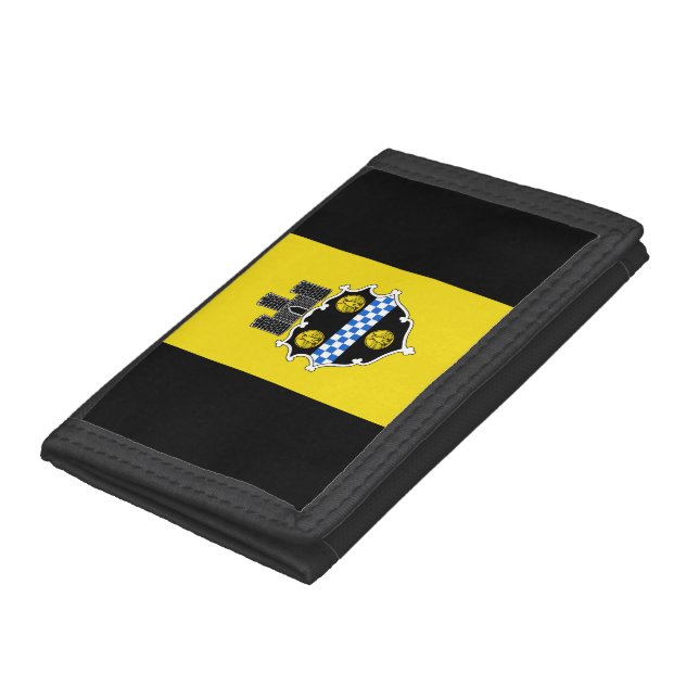 Flag of Pittsburgh, Pennsylvania Tri-fold Wallet (Bottom)