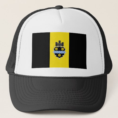 Flag of Pittsburgh Pennsylvania Trucker Hat