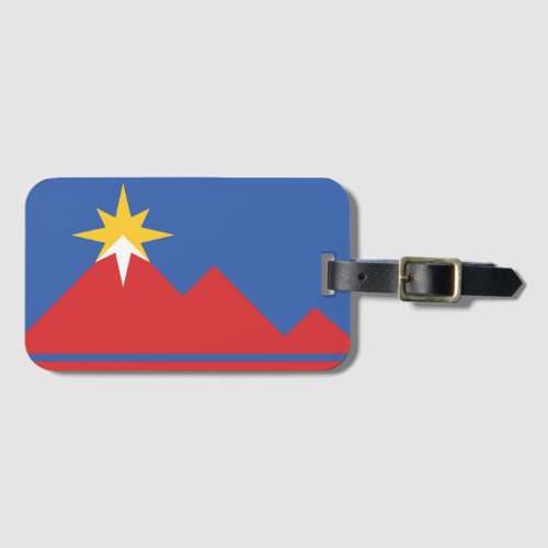 Flag of Pocatello Idaho Luggage Tag