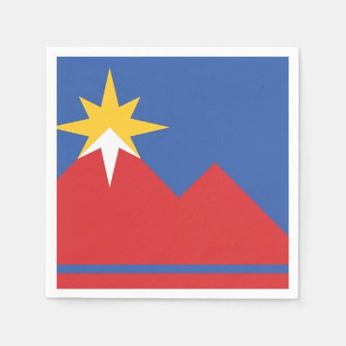 Flag of Pocatello Idaho Napkins