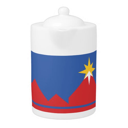 Flag of Pocatello Idaho Teapot