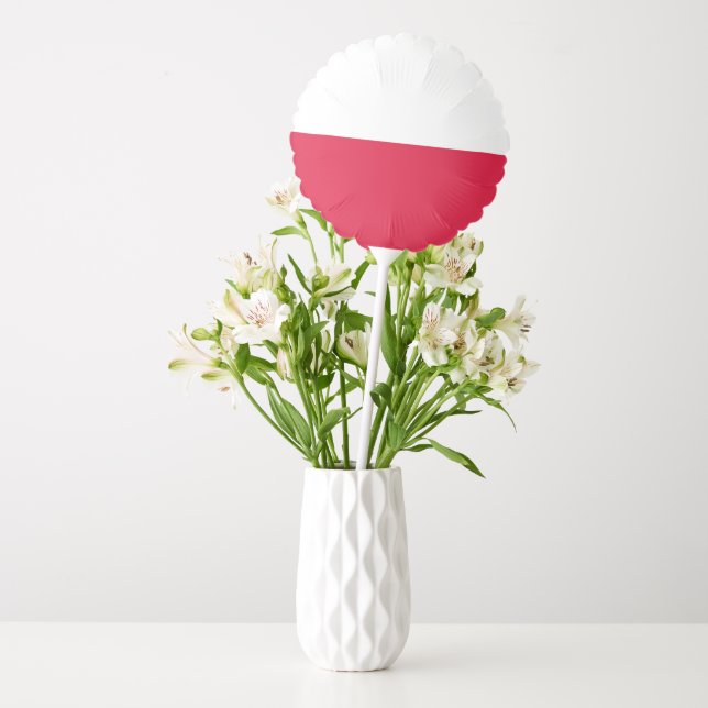 Flag of Poland Balloon (Vase)