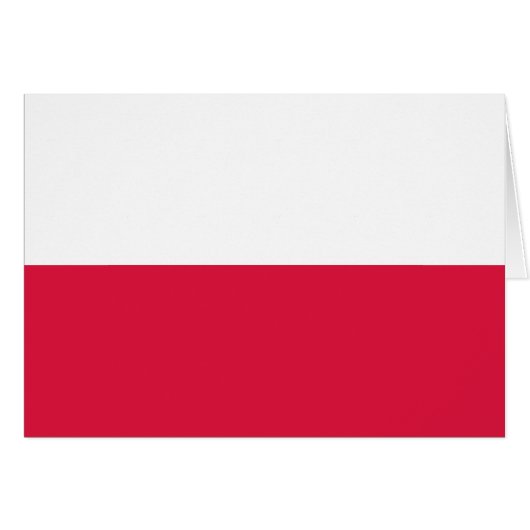 Flag of Poland Cards (Front Horizontal)