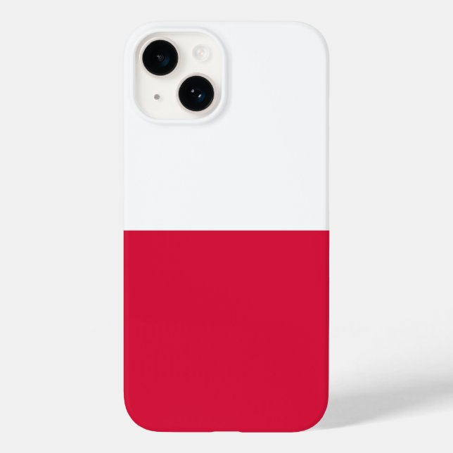 Flag of Poland Case-Mate iPhone Case (Back)