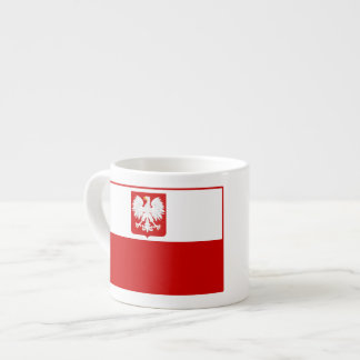 Flag of Poland Coat of Arms Espresso Mugs