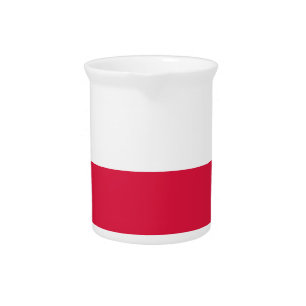 Flag of Poland Drink Pitcher